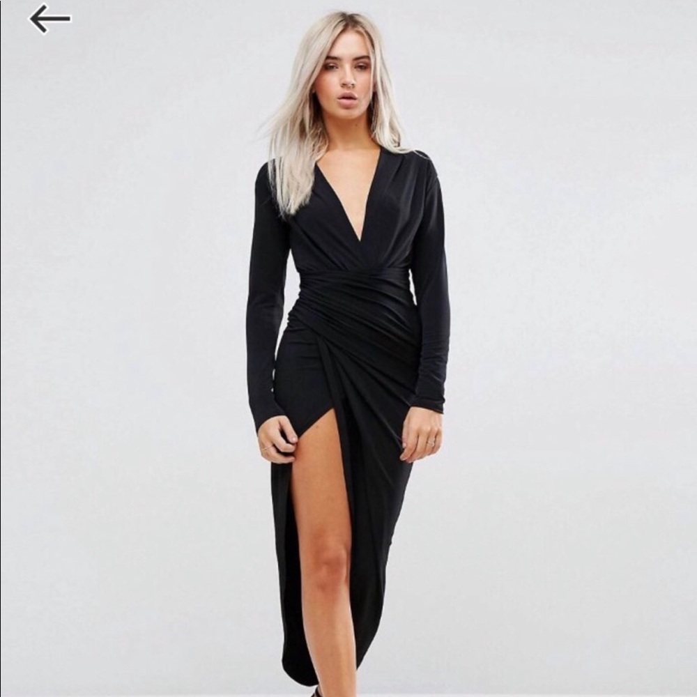 ASOS black dress